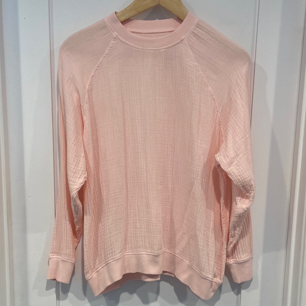 9Seed La Quinta raglan sweatshirt Pale Pink Size Petite/Small